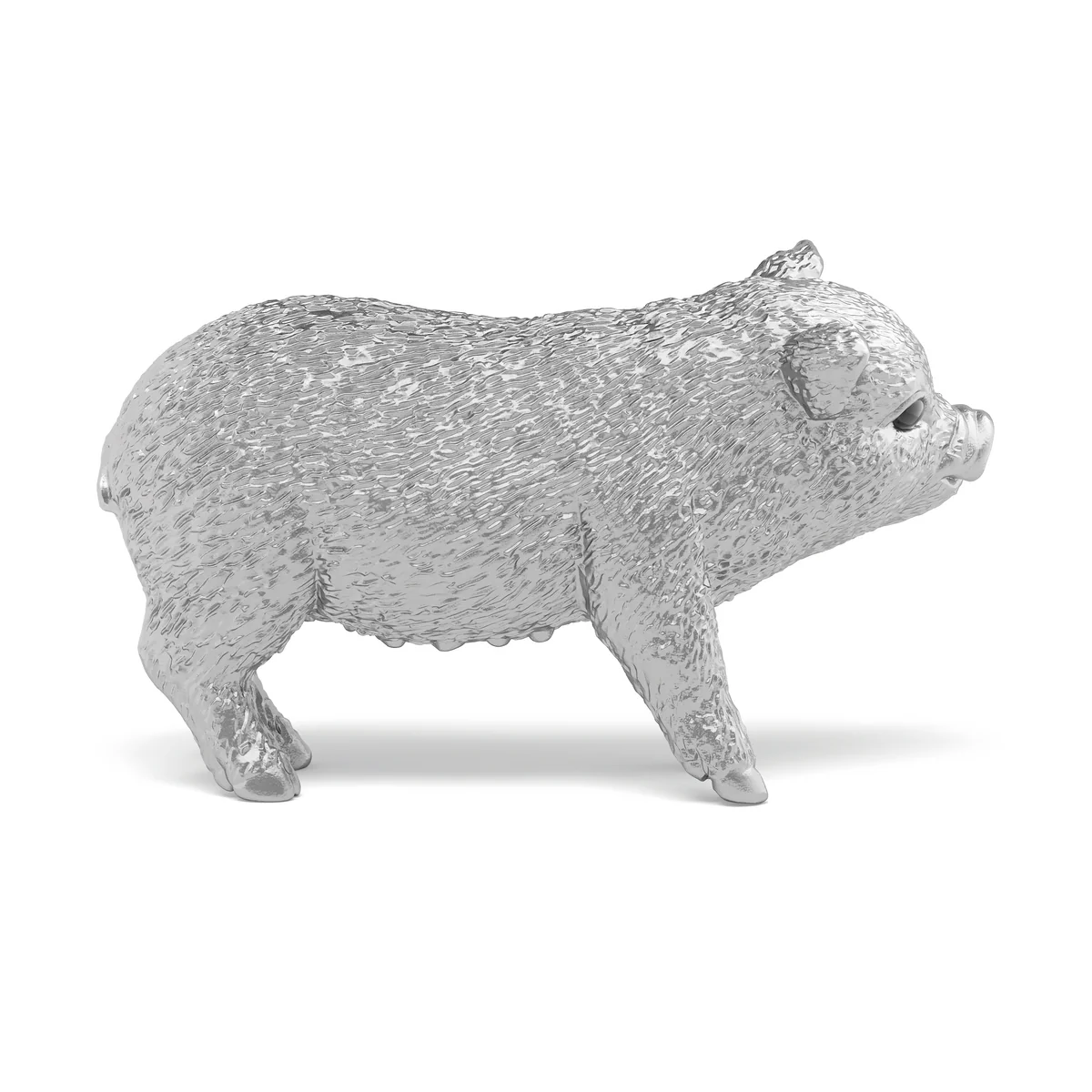 Silver Good-Luck Pig - Image 4
